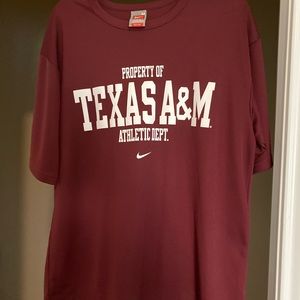 Nike Drifit Texas A&M shirt